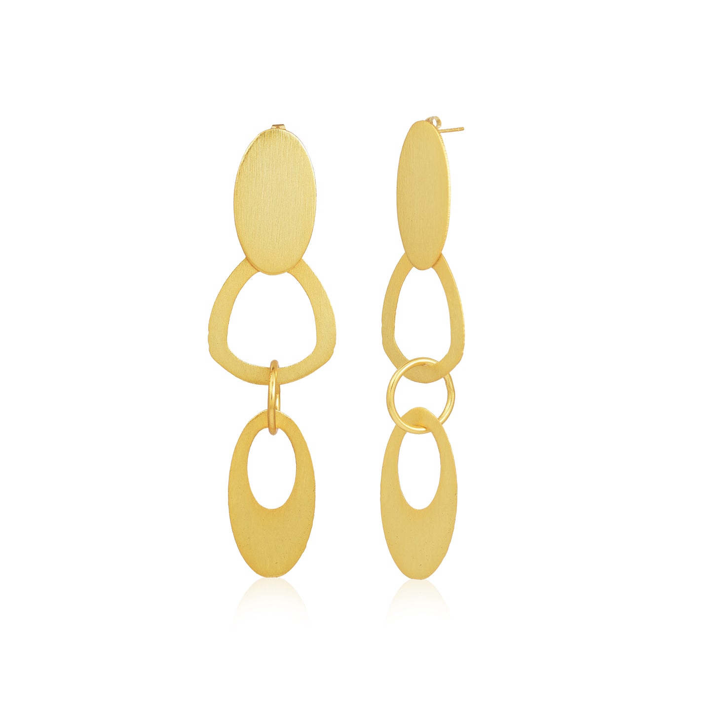 Gilded Dangles - Earrings