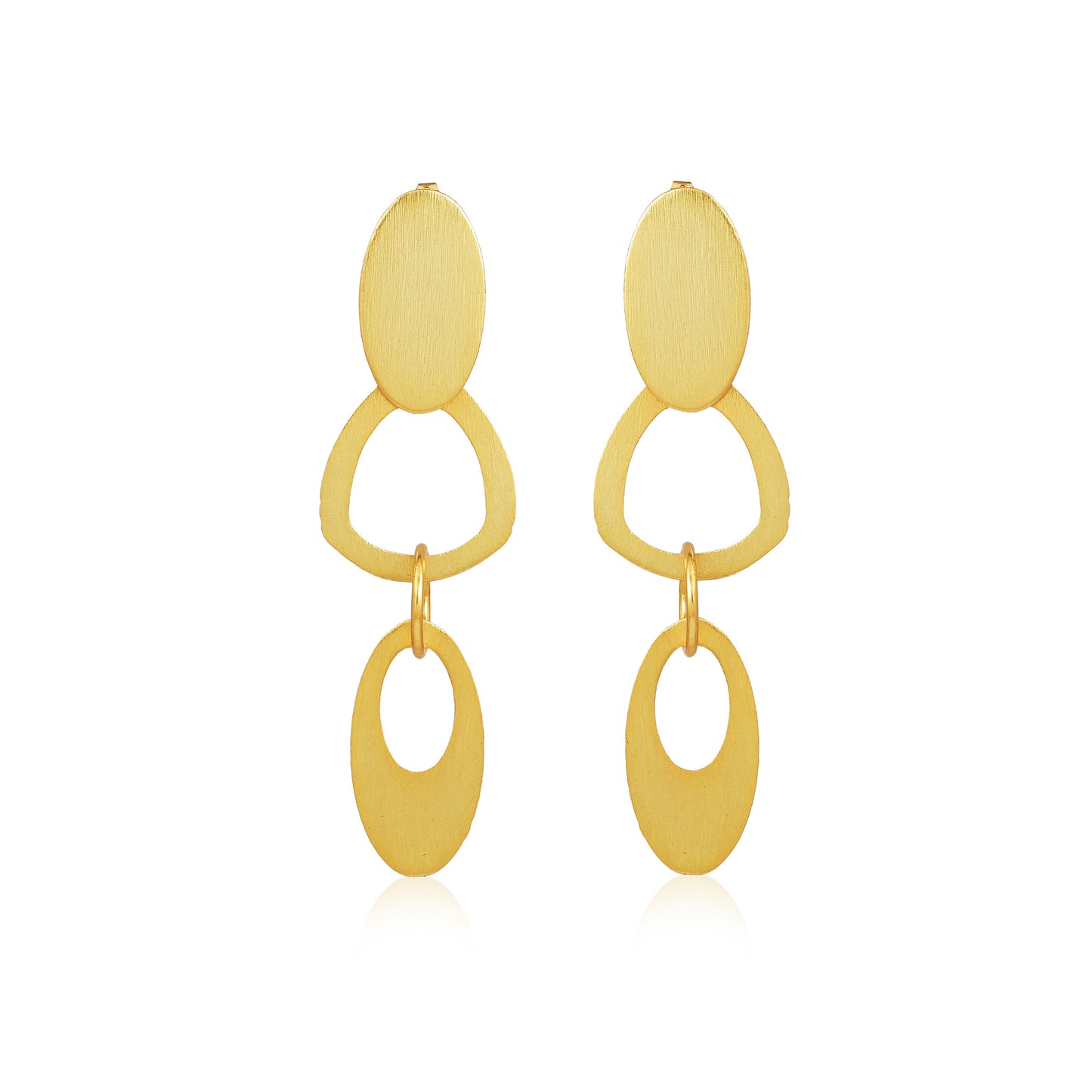 Gilded Dangles - Earrings