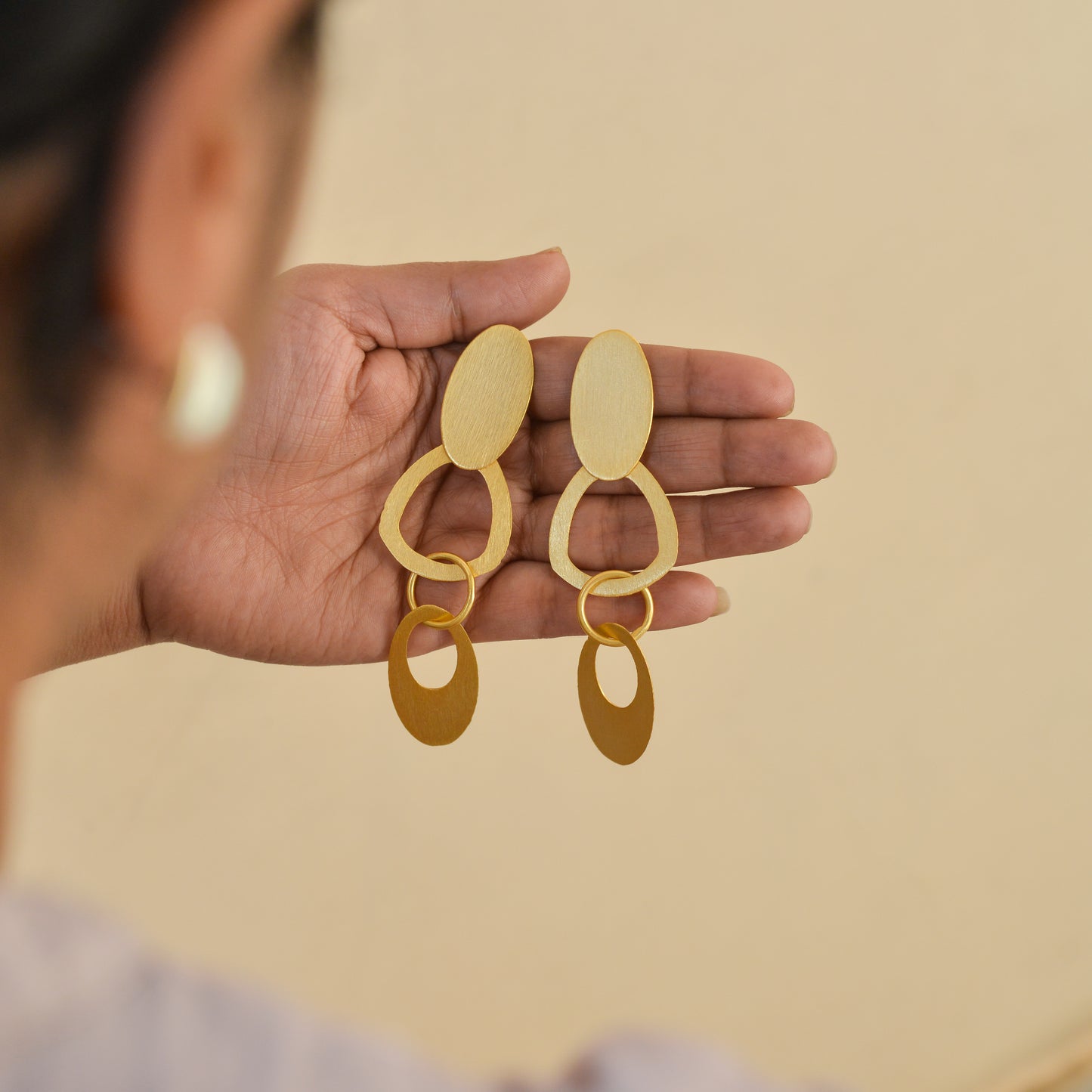 Gilded Dangles - Earrings