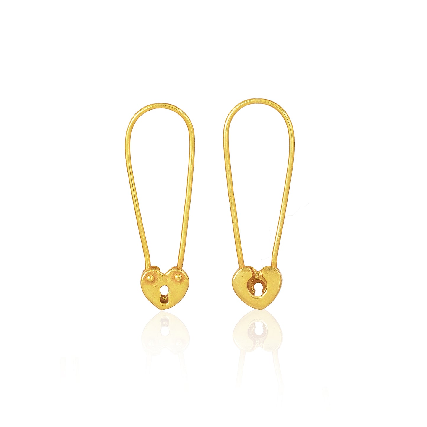 Heart Lock - Earrings