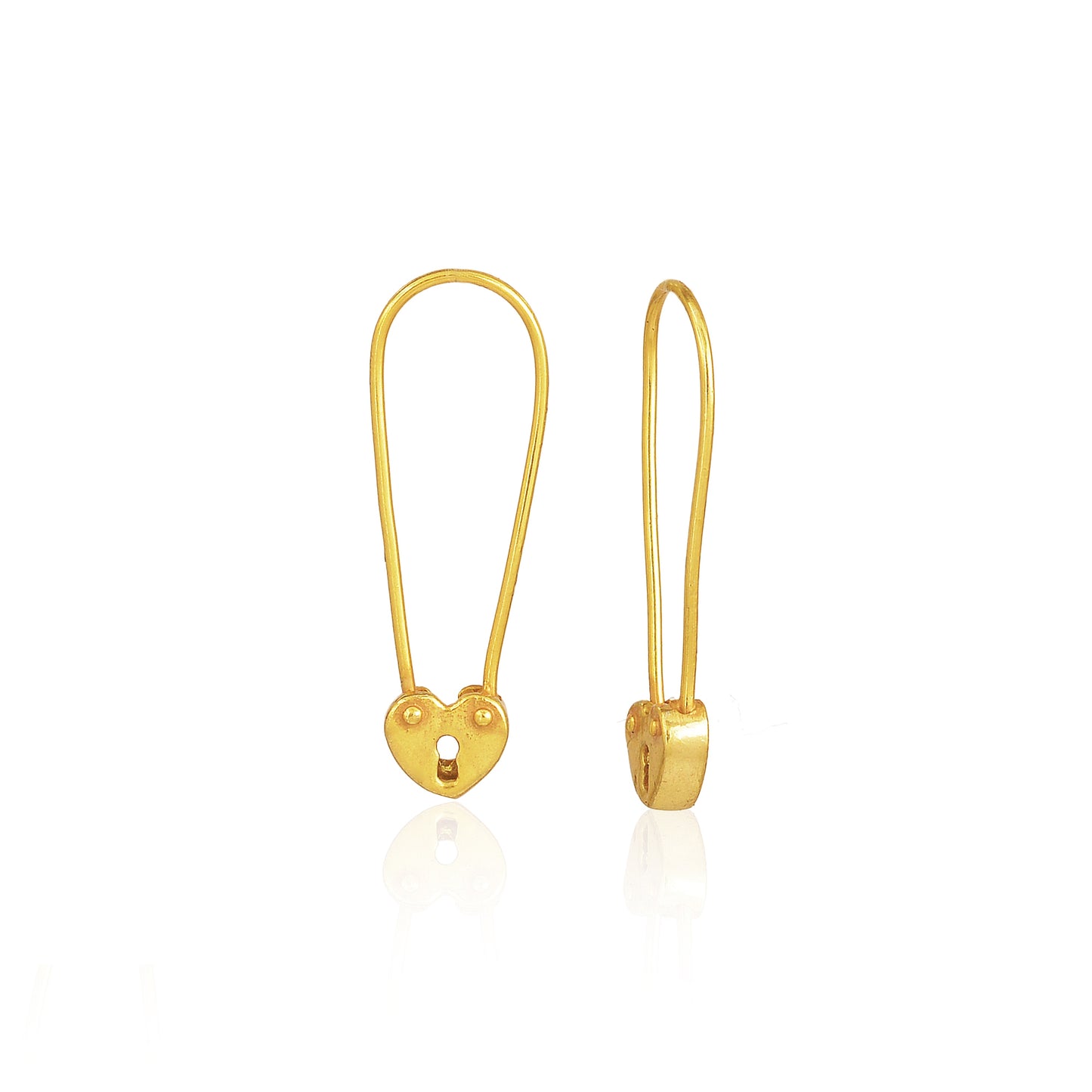 Heart Lock - Earrings