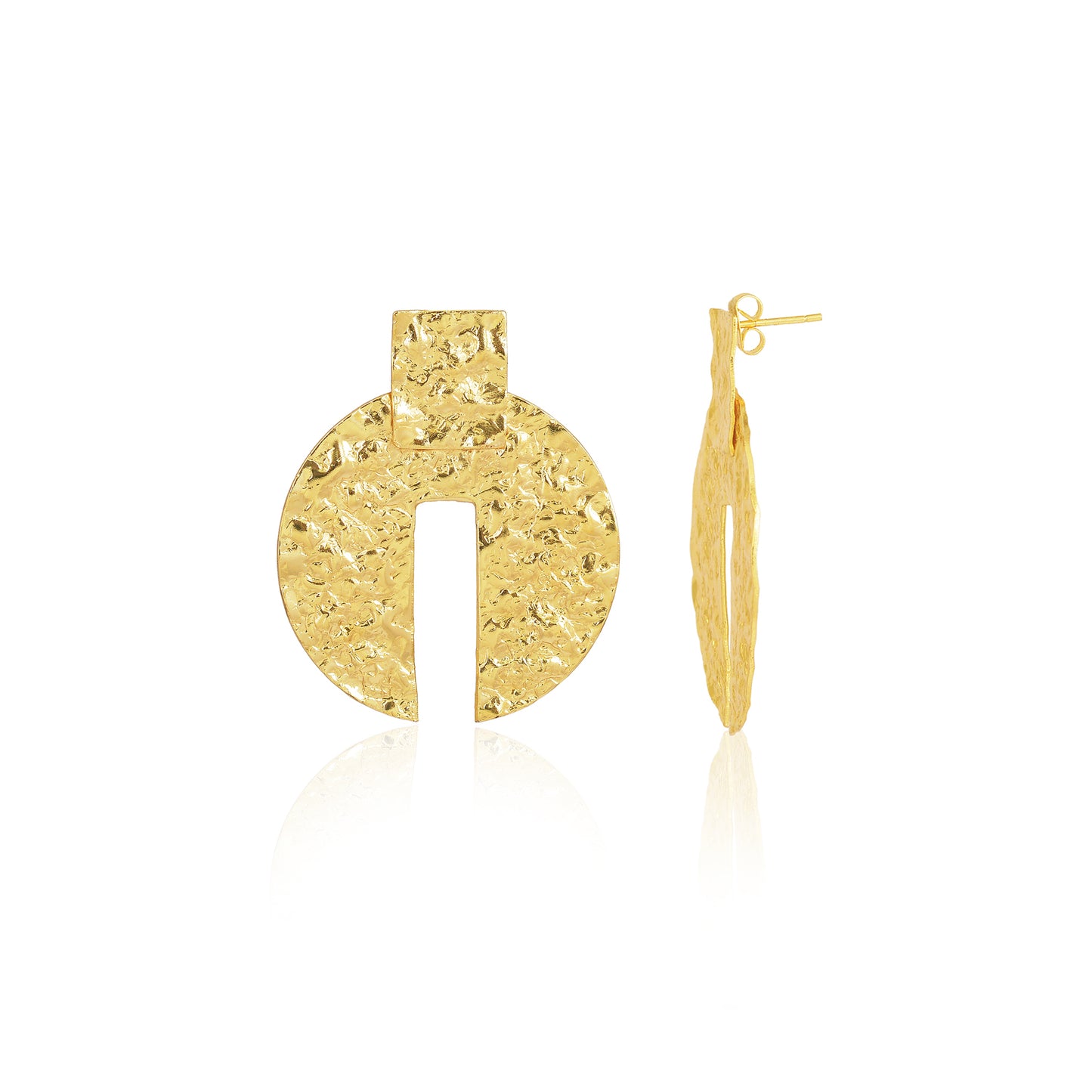 Inscription Stud - Earrings